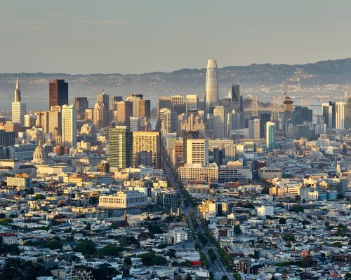 San Francisco skyline, California San Francisco skyline, California
