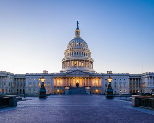United States Capitol Building at sunset – Washington, DC, USA United States Capitol Building at sunset - Washington, DC, USA